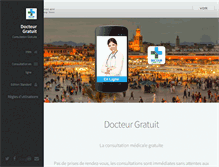 Tablet Screenshot of docteurgratuit.com